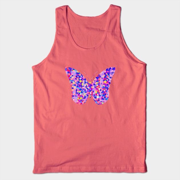 Butterfly 87 Tank Top by Alan Hogan